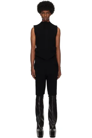 Rick Owens Black Porterville Headon Jumpsuit