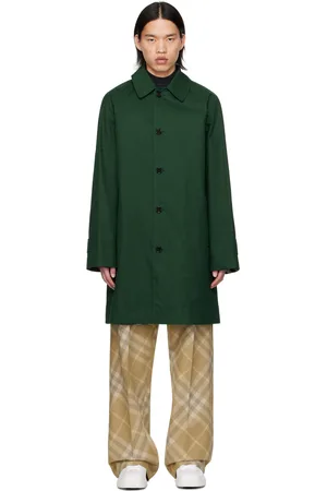 Burberry Green Reversible Coat