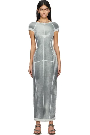 KNWLS Gray Raze Maxi Dress