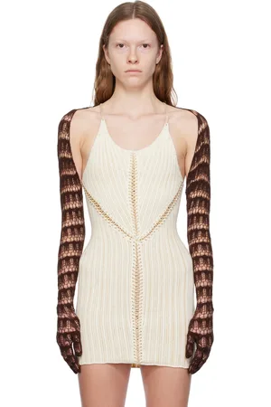 Isa Boulder SSENSE Exclusive Brown Gloves
