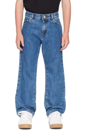 Dolce & Gabbana Kids Blue Five-Pocket Jeans