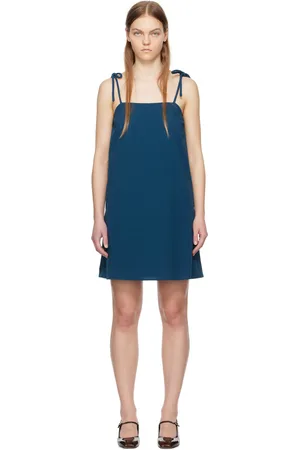 Max Mara Navy Fatto Minidress