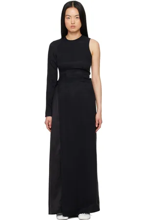 Maison Margiela Black Fluid Maxi Dress
