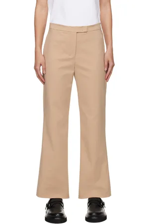 Max Mara Beige Conico Trousers
