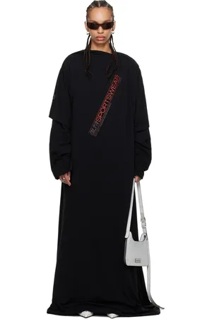 Jean Paul Gaultier Black Shayne Oliver Edition Maxi Dress