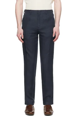 Ralph Lauren Navy Cinch Cargo Pants