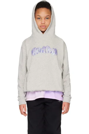 MARTINE ROSE SSENSE Exclusive Kids Gray Classic Hoodie