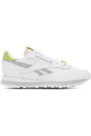 Reebok White Classic Leather Sneakers