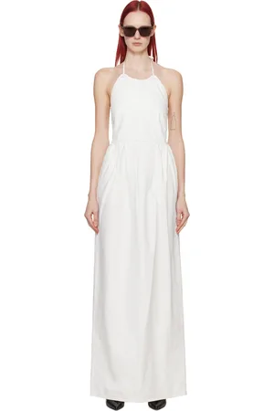 Max Mara White Europa Maxi Dress