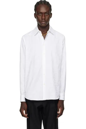 VERSACE White Barocco Shirt
