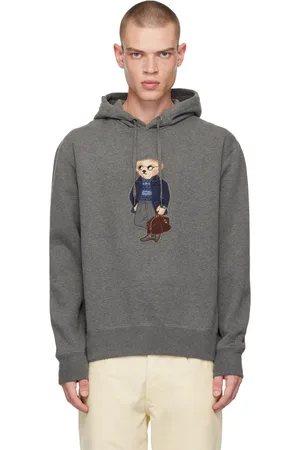 Ralph Lauren Gray Polo Bear Hoodie