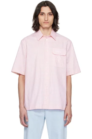 VERSACE Pink Contrasto Shirt