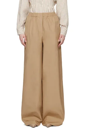 Max Mara Beige Navigli Trousers