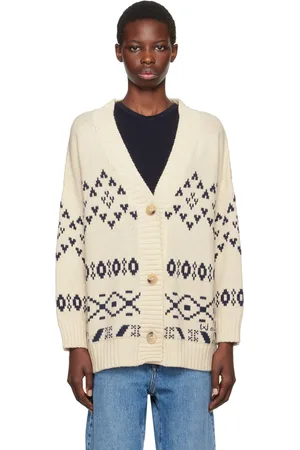 Max Mara Off-White Acacia Cardigan