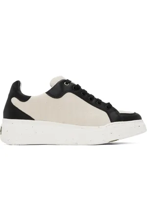 Max Mara Beige & Black Maxigreen Sneakers