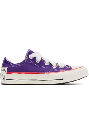 Converse Purple Chuck 70 Sketch Low Top Sneakers