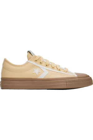 Converse Yellow Star Player 76 Tonal Low Top Sneakers