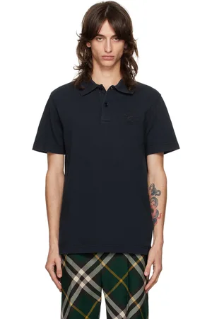 Burberry Navy EKD Polo