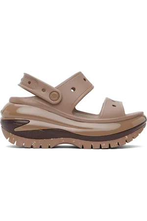 Crocs Brown Mega Crush Sandals