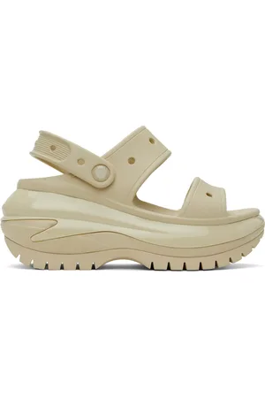 Crocs Off-White Mega Crush Sandals