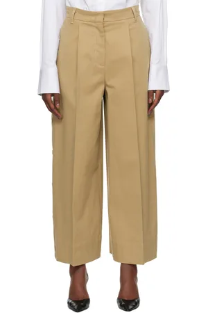 Max Mara Beige Caprile Trousers
