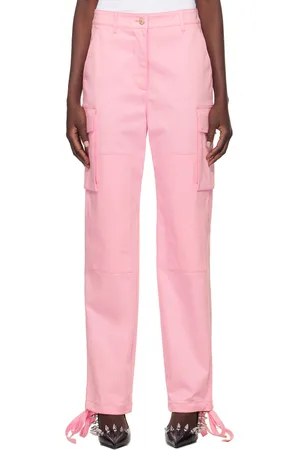 Moschino Pink Panel Cargo Pants