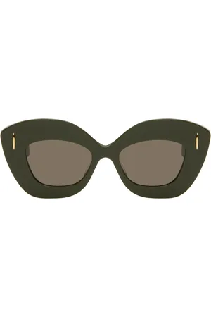 Loewe Khaki Retro Screen Sunglasses