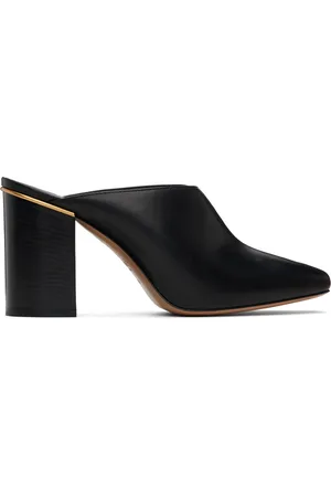 Chloé Black Ambre Mules
