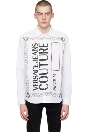 VERSACE White Piece Number Shirt