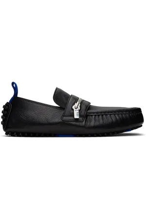 Burberry Leather Motor Low Loafers