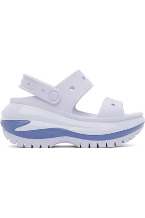 Crocs Blue Mega Crush Sandals
