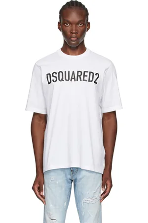 Dsquared2 White Loose Fit T-Shirt