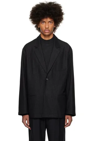 LEMAIRE Gray Relaxed SB Workwear Blazer