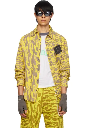 ERL Yellow Printed Shirt