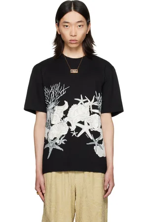 VERSACE Black Barocco Sea T-Shirt