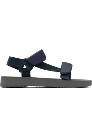 Burberry Navy Trek Sandals