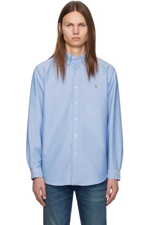 Ralph Lauren Blue Classic Fit Performance Shirt