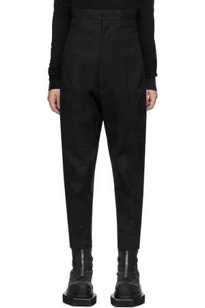 Rick Owens Black Dirt Cooper Trousers