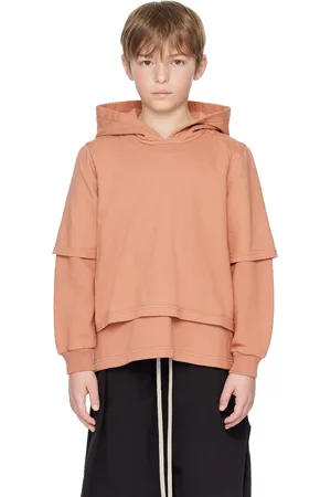 Rick Owens Kids Pink Hustler Hoodie