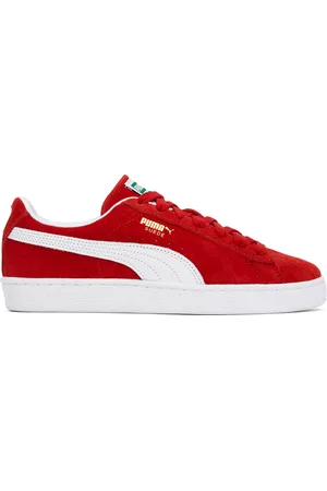PUMA Red Suede Classic XXI Sneakers