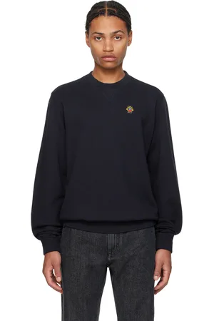 Bally Navy Adrien Brody Edition Embroidered-Logo Sweatshirt