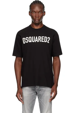 Dsquared2 Black Loose Fit T-Shirt
