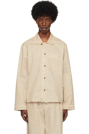 Galilee-By-Sea Beige Miles Pyjama Shirt