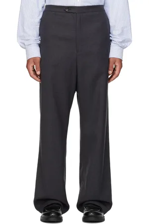 Bally Gray Loose Trousers