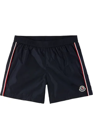 Moncler Kids Navy Patch Swim Shorts