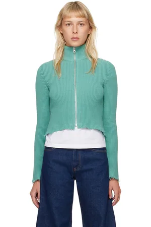 Maison Margiela Green Camionneur Sweater