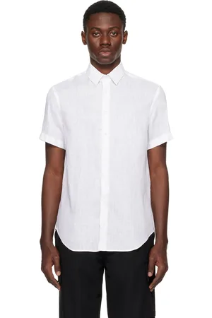 Giorgio Armani White Regular Fit Shirt