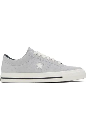 Converse Gray One Star Pro Low Top Sneakers