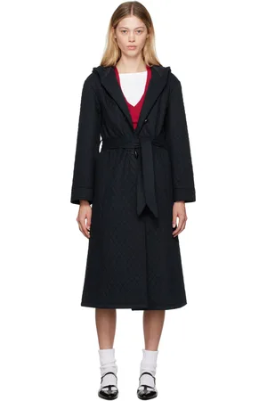A.P.C. Navy Katie Holmes Edition Ella Coat