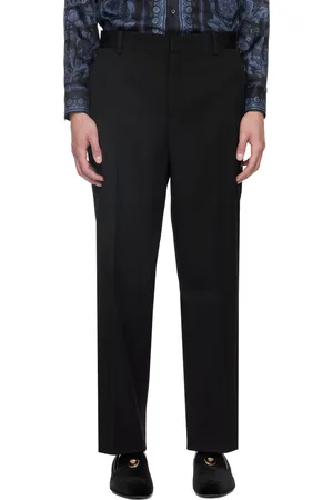VERSACE Black Formal Trousers